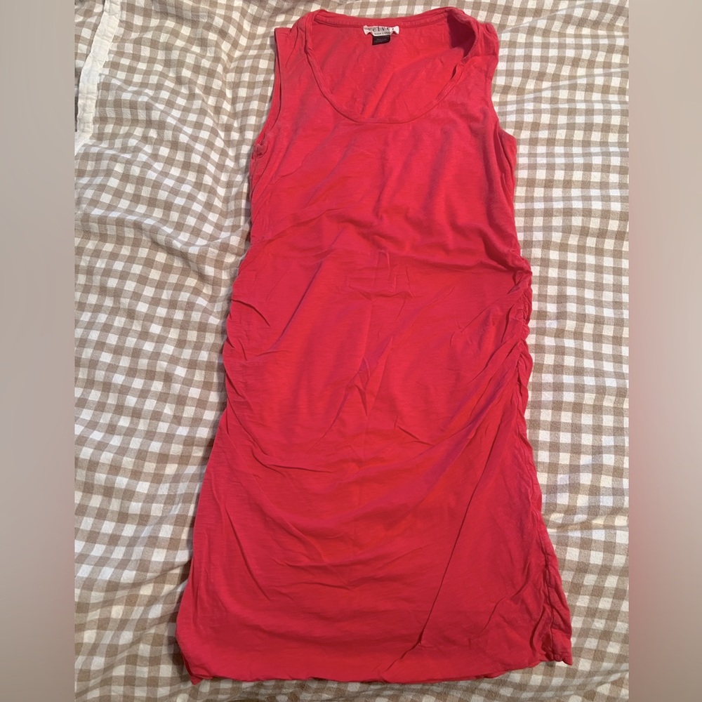 Velvet Graham & Spencer Ruched Minidress, pink, size medium
